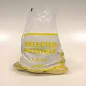 Wicketted 1.5kg Printed Potato Bag