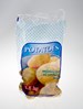 The wicketted 2.5kg potato bag is printed with an attractive and unique design. The bags are presented on a metal wicket wire (staple) in packs of 300 bags and are sold in boxes of 2100 bags. 